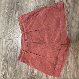 Casual Corduroy Never Worn Dusty Pink Shorts